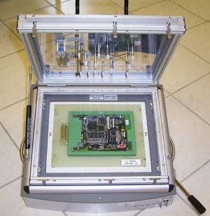 Prüfadapter für einen Mobile-PC der neusten Generation